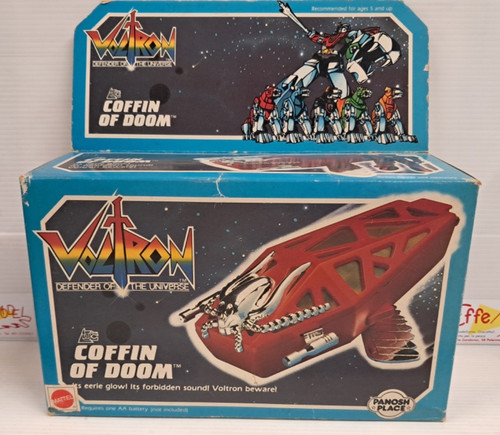 Voltron coffin doom mattel - coffin,