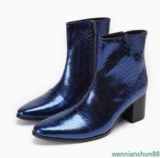 Stivaletti uomo tacco alto