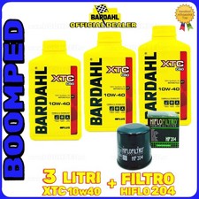 TAGLIANDO YAMAHA XP560 TMAX OLIO BARDAHL XTC 10W40 FILTRO HIFLO 204 03BD36F1