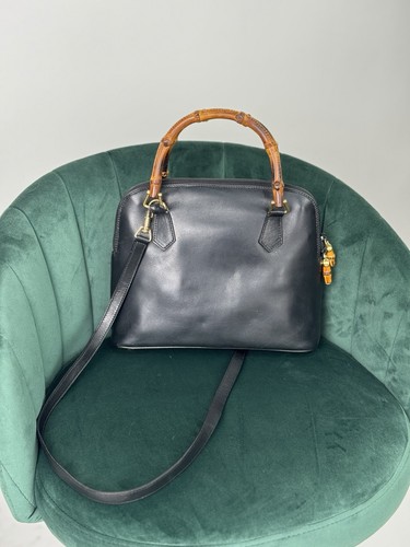 Borsa spalla gucci - a, bamboo