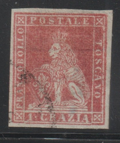 1851 antichi stati toscana - antichi,