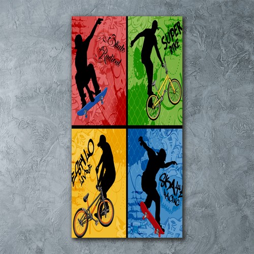 Tulup stampa vetro wall art - tulup,