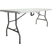 TAVOLO PIEGHEVOLE RETTANGOLARE HORECA BIANCO183X76X74H CM