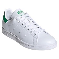 Adidas Originali DONNA Stan Smith le Scarpe da Tennis Bianco Verde Nuovo BNWT