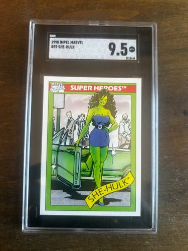 1990 marvel universe she hulk - marvel,