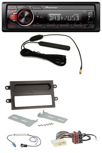 Pioneer mp3 dab 1din - dab, aux
