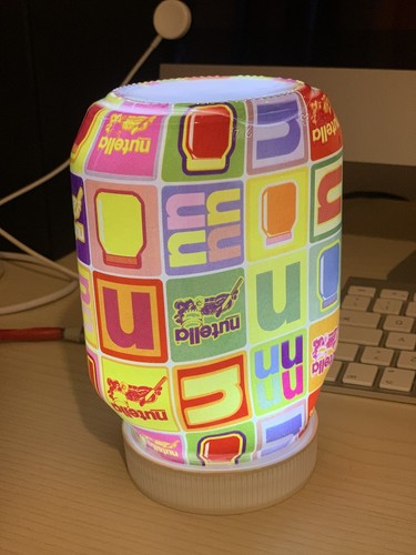 Lampada nutella luminosa led - lampada,