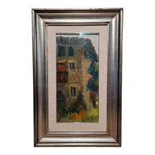 Scorcio di palazzo - Dipinto a