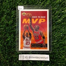 Michael Jordan 1992 Upper Deck #67 Back To Back MVP