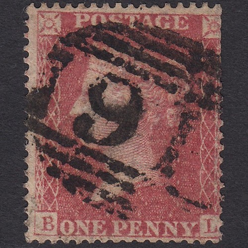 H19 1857 1d piastra - gb,