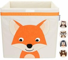 GLÜCKSWOLKE Cesto portagiochi per Bambini I Contenitore per Giocattoli con Coper