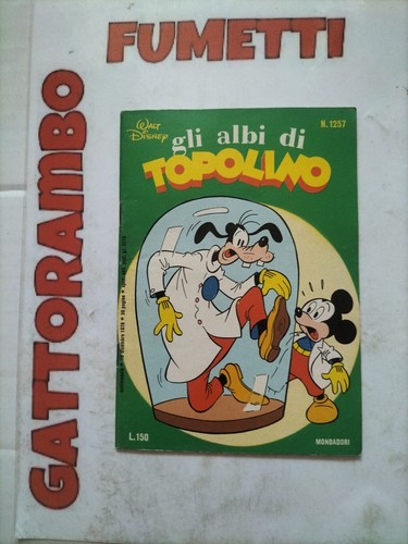 Gli albi topolino 1257 - topolino, n.1257