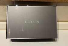 🔴 CITIZEN scatola box orologio  Eco drive stiletto rigido  custodia