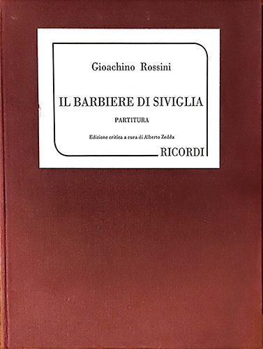 Rossini barbiere di - rossini,
