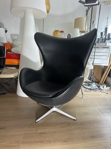 Fauteuil egg chair arne - fauteuil, d'arne