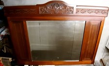 specchiera vintage in legno