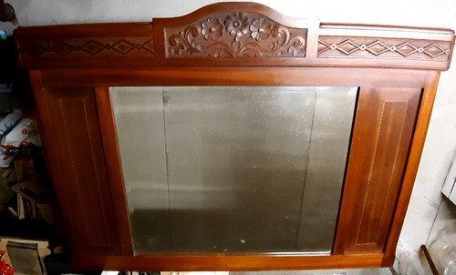 Specchiera vintage legno - specchiera, in