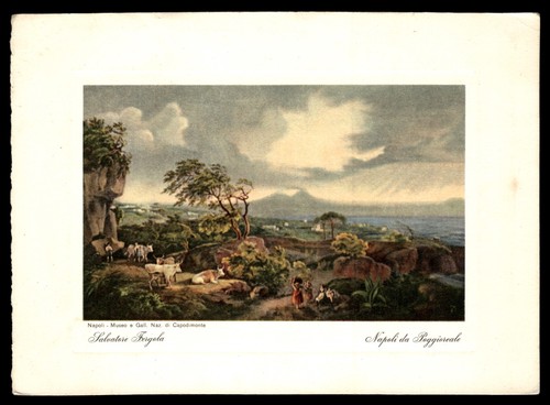 Cartolina postale napoli da - postale,
