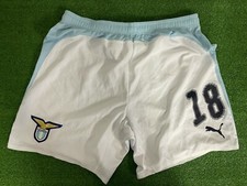 Pantaloncini Short ROCCHI Lazio Match Worn No Shirt No Maglia Camiseta FINALE