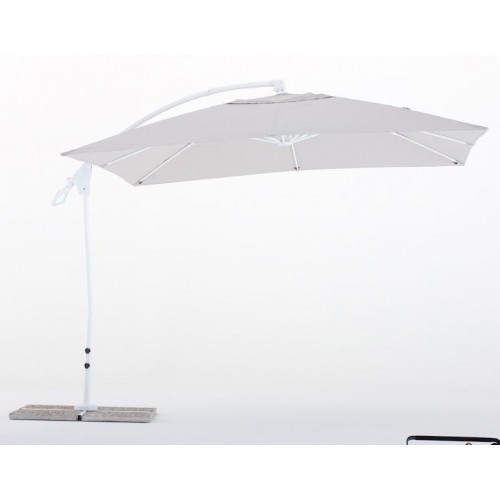 Ombrellone 3x3 grigio - 3x3, a