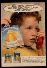 PUBBLICITÀ PANDORO MELEGATTI PICCOLI AMICI 1989 ADVERT / WERBUNG / PUBLICITÉ RET