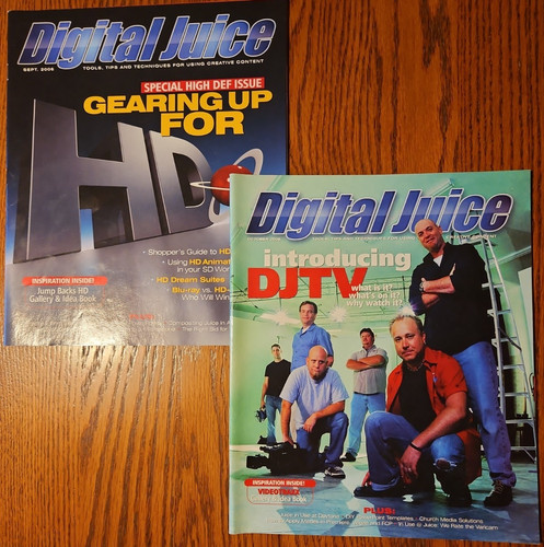 Digital juice magazine lot - juice,