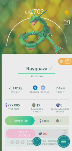 Pokémon✨Rayquaza✨Fortuna