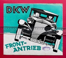 Brochure pieghevole auto DKW