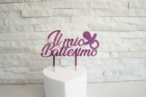 Cake topper plex celeste - topper,