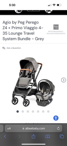 Peg perego stroller - peg,