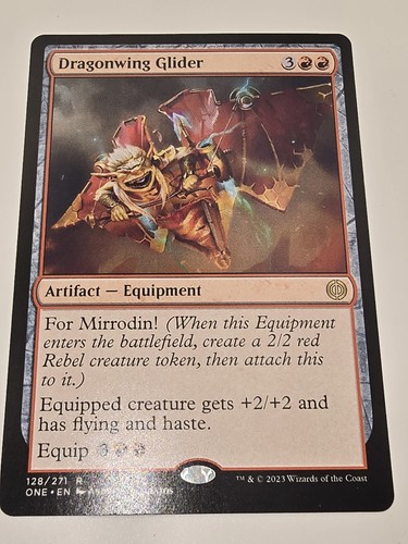 Dragonwing glider phyrexia - dragonwing,
