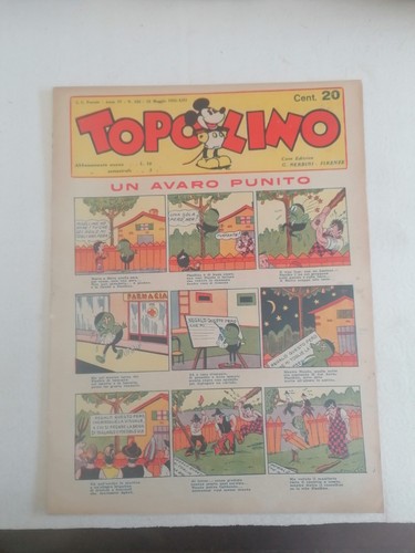 Topolino giornale nerbini - giornale, n