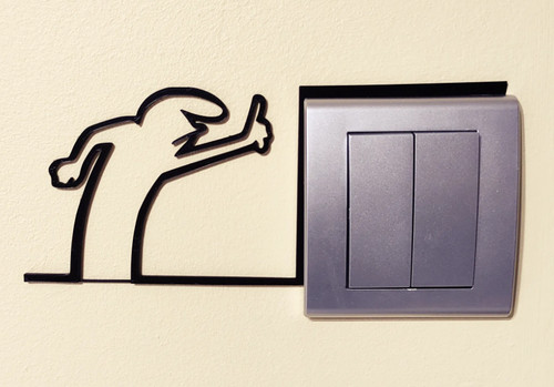 Decorazione per interruttore - decorazione,