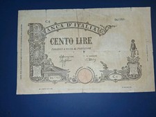 Banconota 100 lire grande - lire,