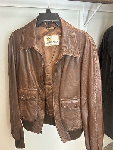Giacca bomber pelle lakeland - giacca,