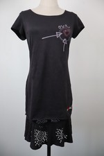 DESIGUAL  VESTITO ABITO DONNA TG.  S  PIZZO WOMAN CASUAL VINTAGE DRESS