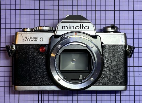 Minolta restauriert und - xg-1,