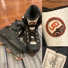 USD Realm Aggressive Team pattini in linea pattini a rotelle vintage lame taglia 7