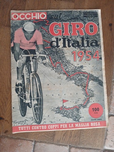 Giro italia 1954 fausto - giro, 1954=fausto