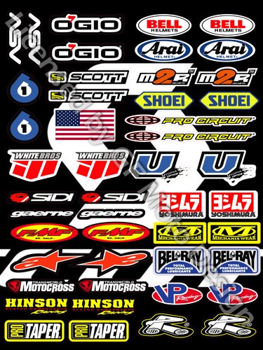 Motocross sponsorgrafica - motocross,