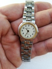  ZENITH ESPADA LADY ACCIAO E ORO BEZEL GOLD PLATED G WATER RESISTANT  orologio 