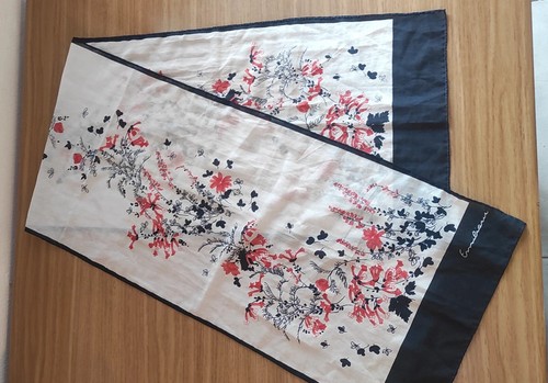 Foulard emiliani seta bianco - seta, e