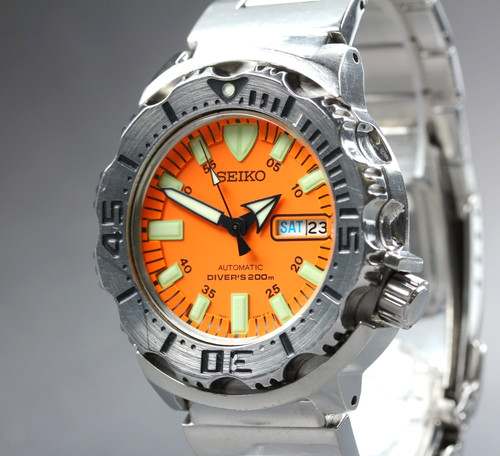 Mint seiko orange - [n, monster