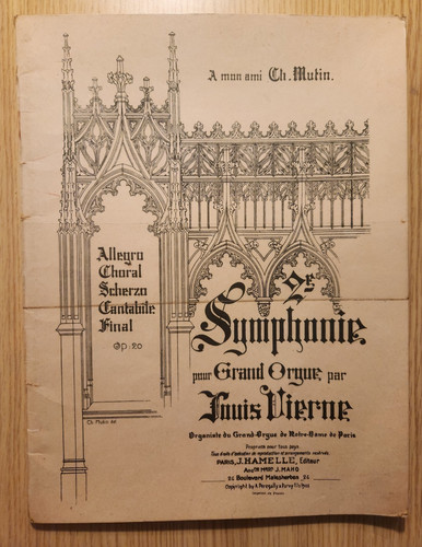 Louis vienne organ sympony 2 - louis, n.2