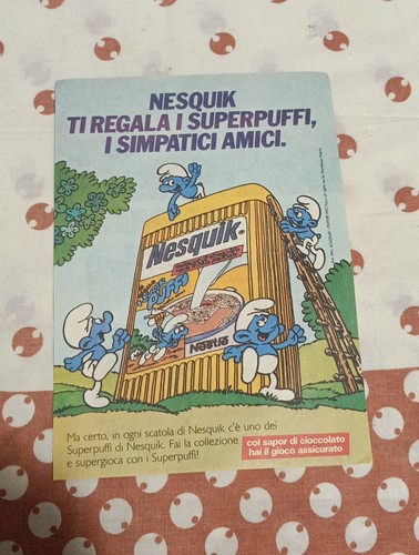 Pubblicità 1983 nesquik - pubblicità,