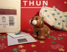 THUN PRESEPE CLASSICO # CANE PASTORE NATUR MARRONE # FUORI PRODUZIONE NUOVO RARO