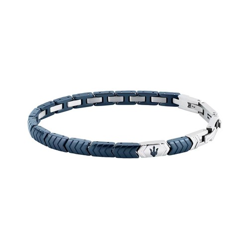 Bracciale maserati ceramic blu - bracciale,