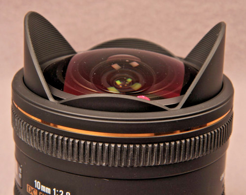 Sigma ex dc fish - 10, f2.8
