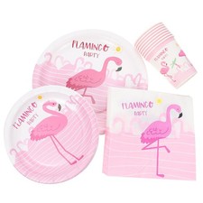 1 set piatti di carta per