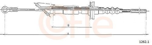 Cavo frizione uno - frizione,